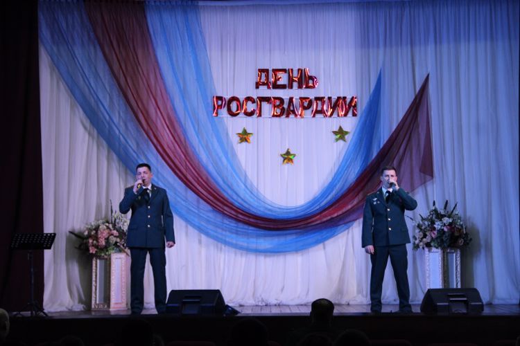 Празднование Дня Росгвардии